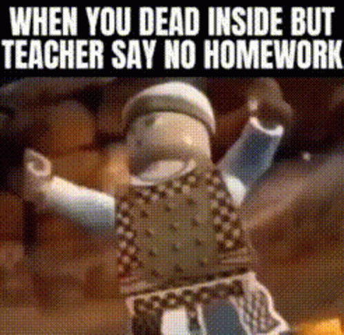 Leggo Dancing With No Homework GIF