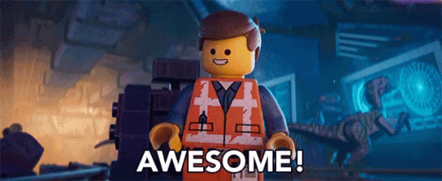 Awesome Lego Man GIF