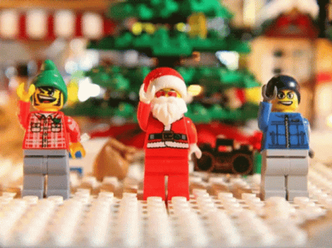 Lego Bad Santa GIF