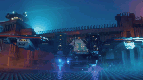 Lego Batman and Robin Flying