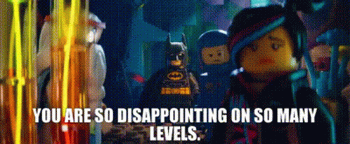 Lego Batman Disappointment On So Many Levels GIF