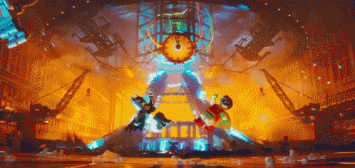 Lego Batman High Five GIF