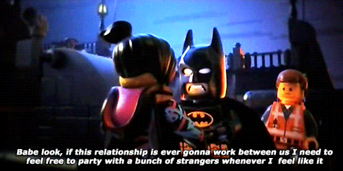 Lego Batman I Will Text You GIF