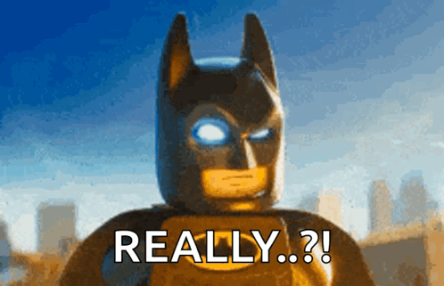 Lego Batman Saying Really