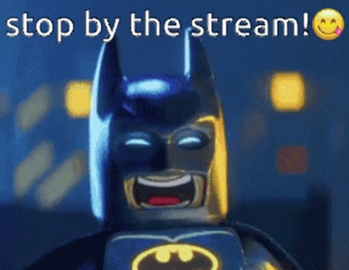 Lego Batman Saying Stop