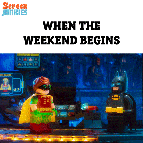 Lego Batman Weekend Begins GIF