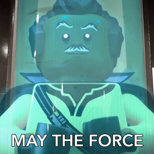 Lego Character May The Force