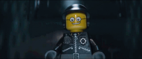 Lego Cop Too Bad GIF
