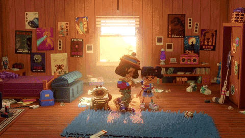 Lego Dance Party GIF