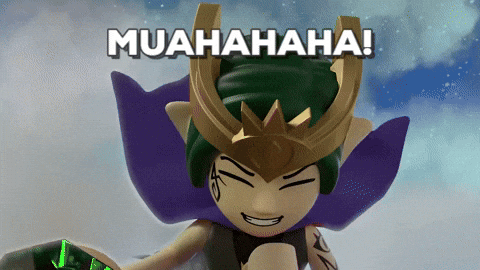 Lego Evil Queen Laughing Muahahaha GIF