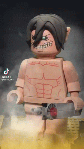 Lego Figure with Gun Arm