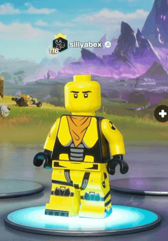 Lego Figure With Sillyabox GIF