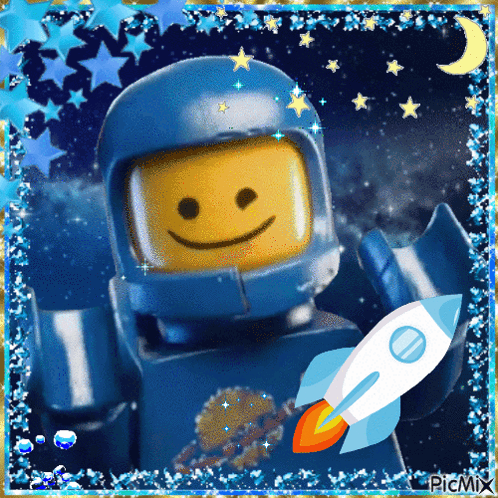 Lego Knight with Helmet and Shield