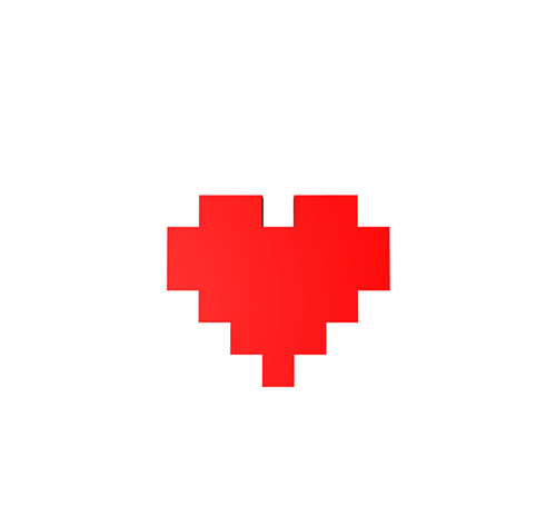 Lego Love Heart GIF