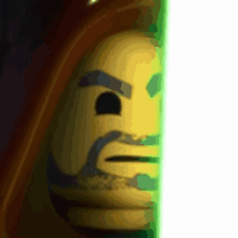 Lego Man Face Close Up