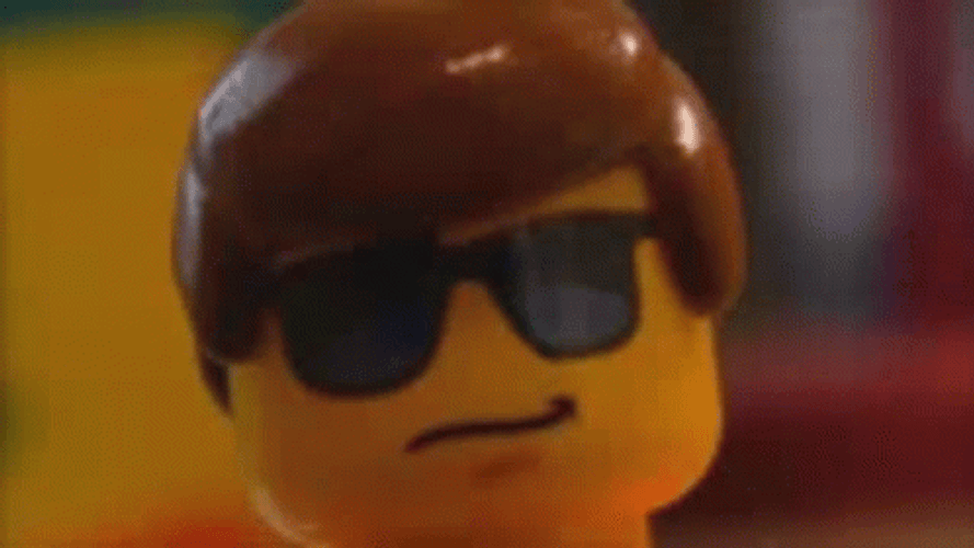 Lego Man In Shades GIF