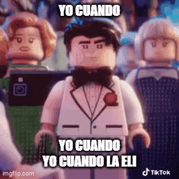 Lego Man in Tuxedo and Bow Tie