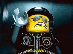 Lego Movie Hi Buddy Everything Is Awesome GIF