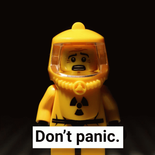 Lego Radioactive Suit Do Not Panic
