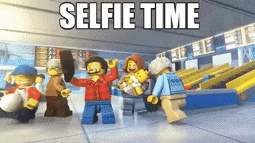 Lego Selfie Time GIF