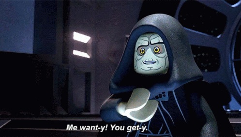 Lego Star Palpatine Do It GIF