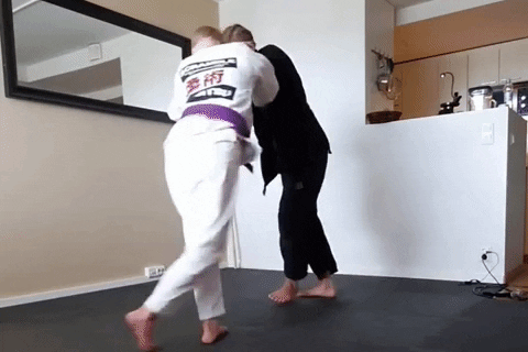 Legs Judo Chop GIF