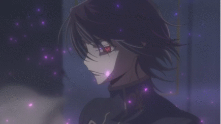 Lelouch Lamperouge Purple Shadow GIF