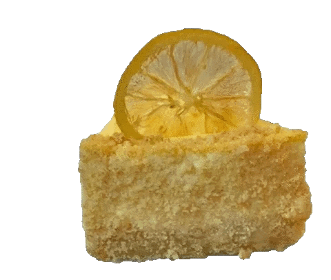 Lemon Cake Spinning GIF