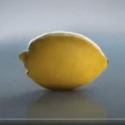 Lemon Funny Face GIF