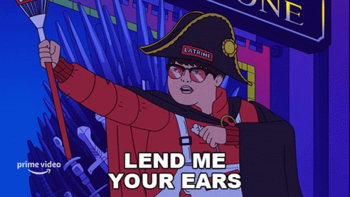 Lend Me Your Ears Fairfax Benny GIF