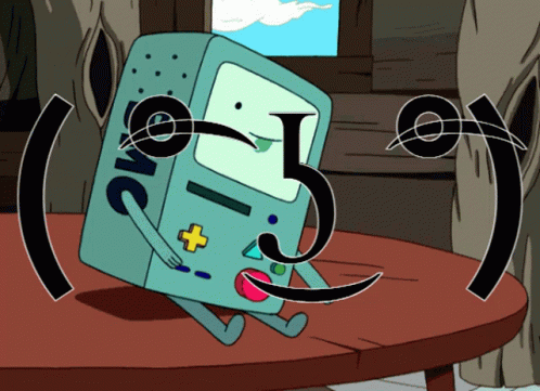Lenny Face Bmo Adventure Time GIF