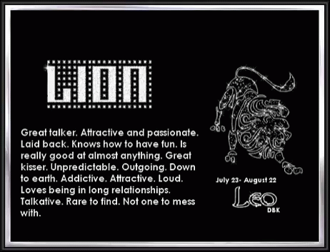 Leo Season Great Talker Attractive And Passionate GIF