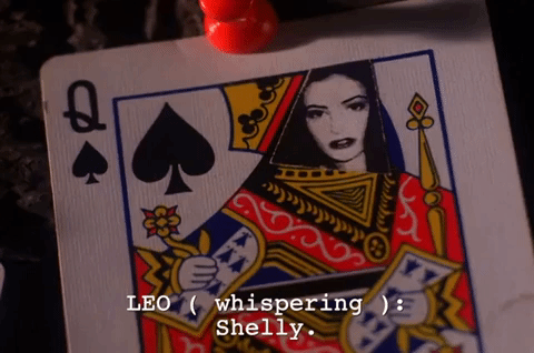 Leo Season Whispering Shelly GIF