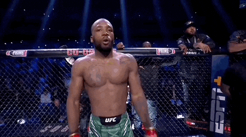 Leon Edwards Finger Gun GIF