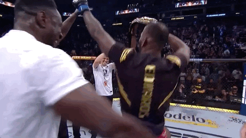 Leon Edwards Happy Dance GIF