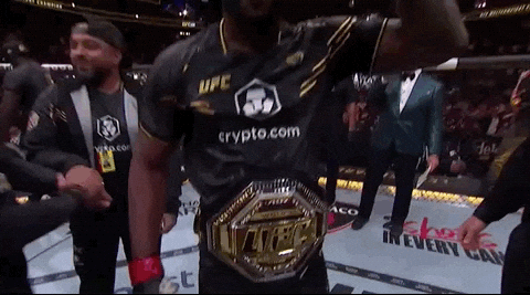 Leon Edwards Martial Artist Finger Headshot GIF