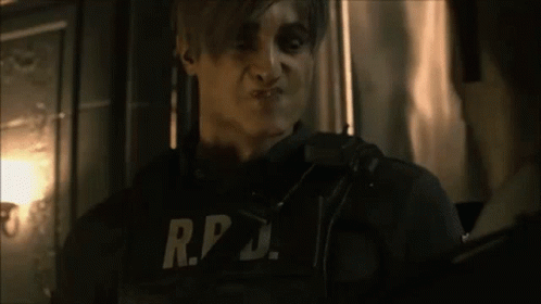 Leon Kennedy I Dunno GIF
