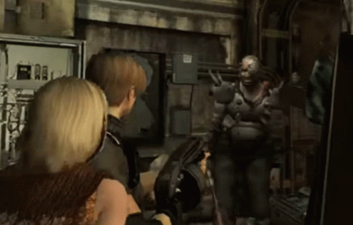 Leon S Kennedy Resident Evil GIF