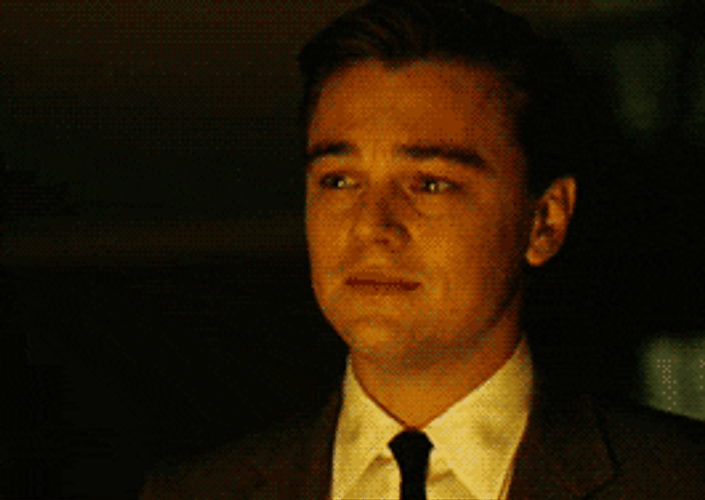 Leonardo DiCaprio Subtle Cry GIF