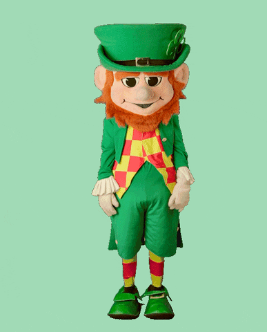 Leprechaun Warming Up To Catch Some Luck GIF