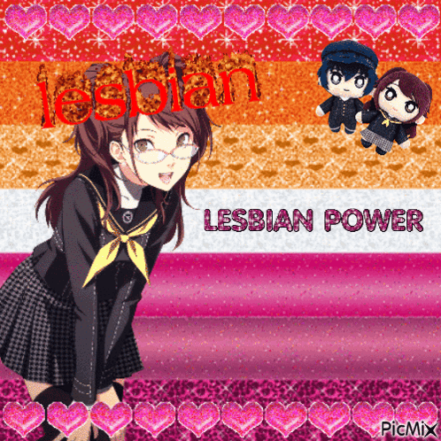 Lesbian Power Girl