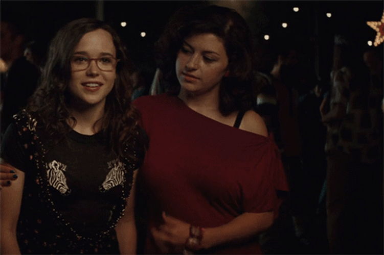 Lesbians Getting Out Of The Party GIF