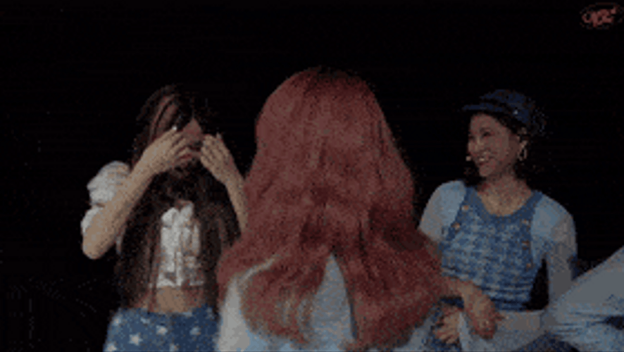 Lesbians Teaching Each Other How To Dance GIF