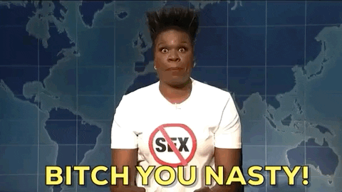 Leslie Jones Bitch You Nasty Girl GIF