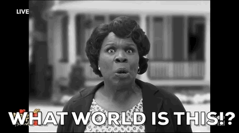 Leslie Jones What World Is This Whats Going On GIF