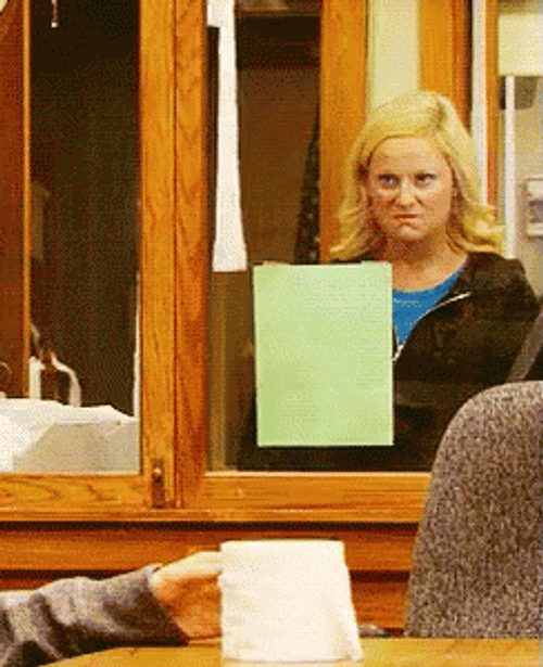 Leslie Knope Mad GIF