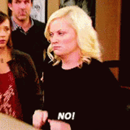 Leslie Knope No GIF