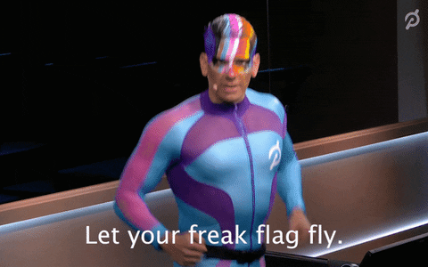 Let Freaky Flag Fly Pride Month GIF