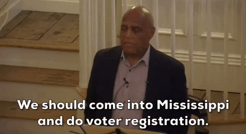 Let Freedom Ring Voter Registration Reminder GIF