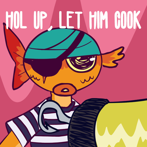Let Him Cook Fish Ballerz GIF